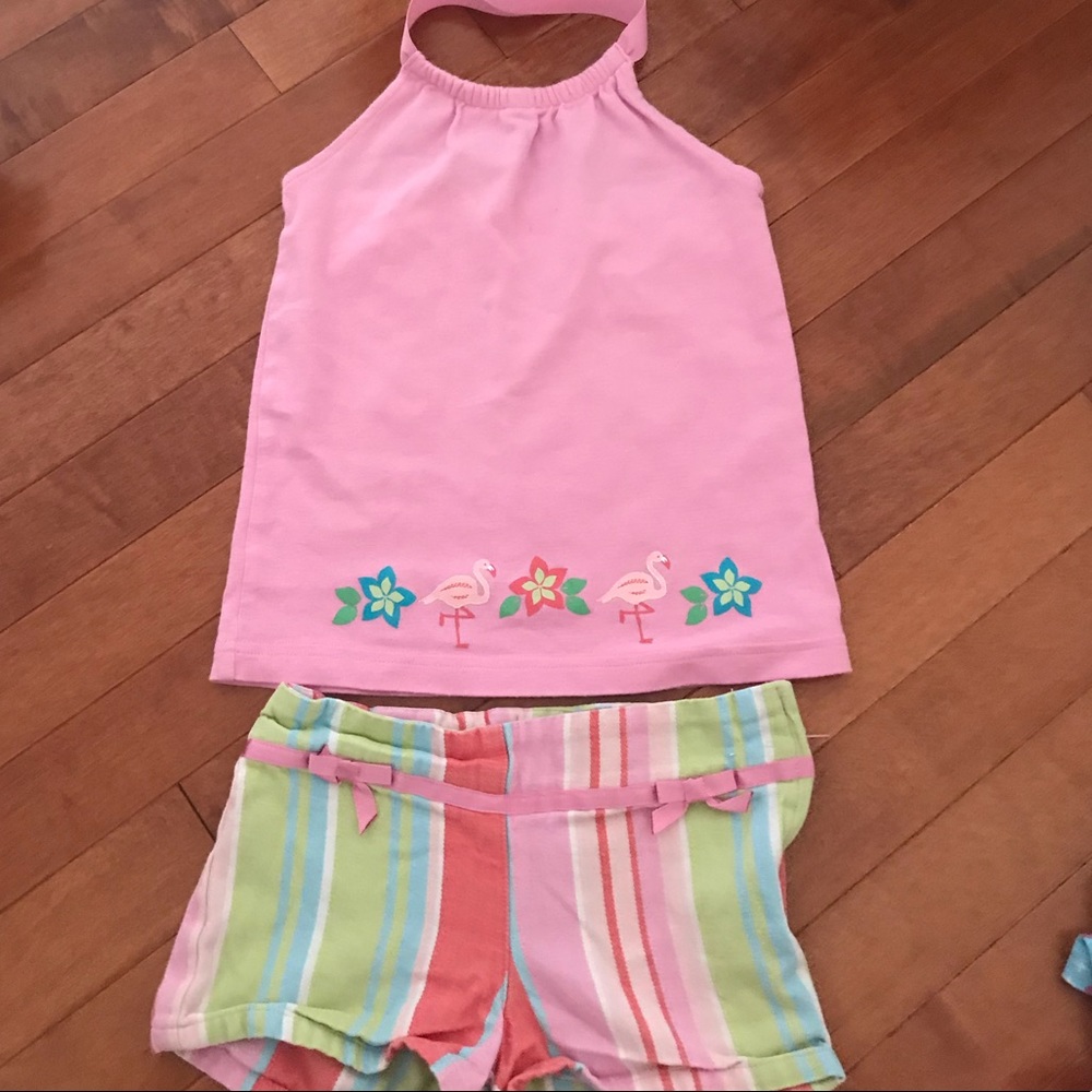 Gymboree 2-piece halter top and shorts
